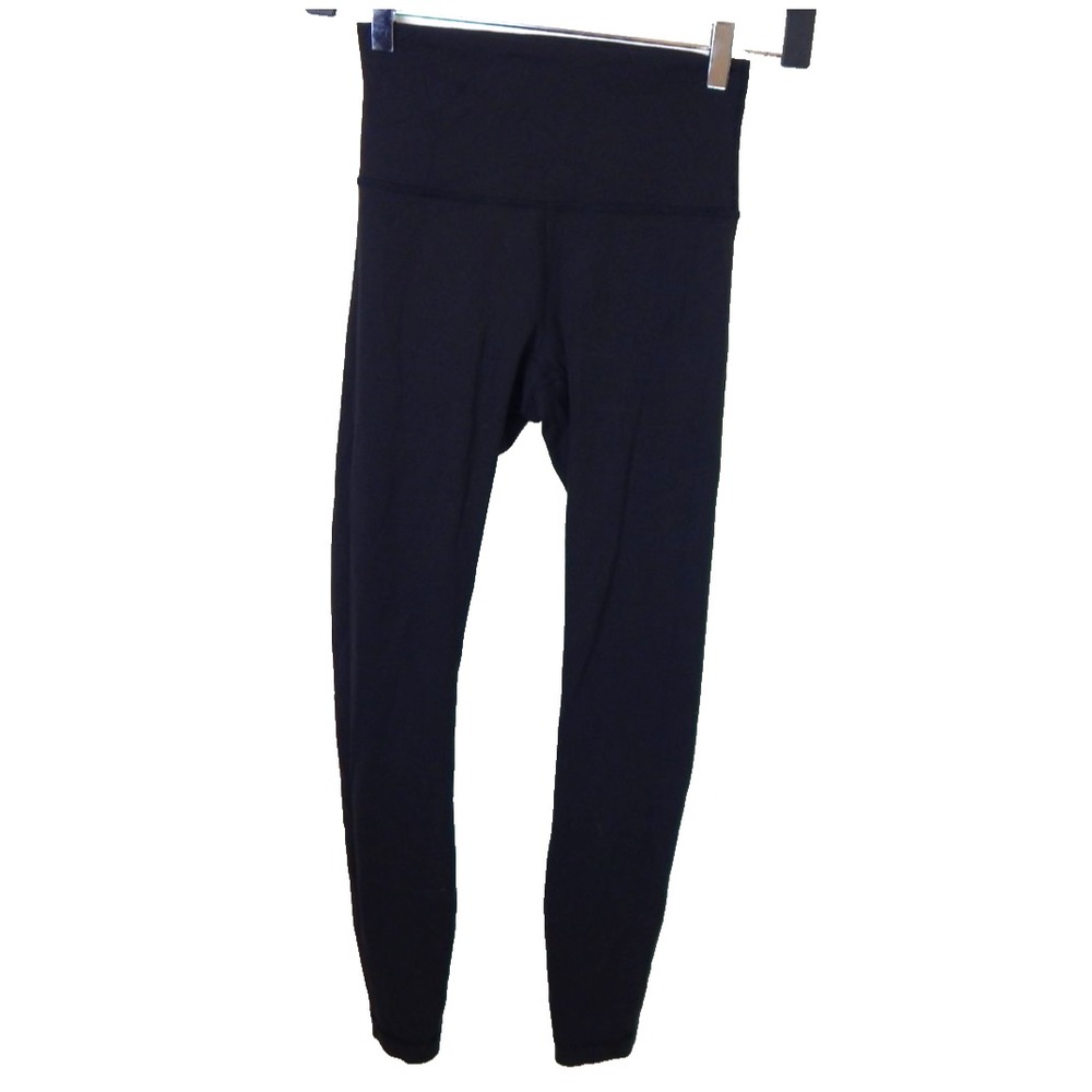 Lululemon Leggings Wunder Under Train High Rise 25" Inseam Black